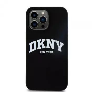 DKNY Hardcase Silicone Case för iPhone 16 Pro Max 6,9 inch med MagSafe, svart