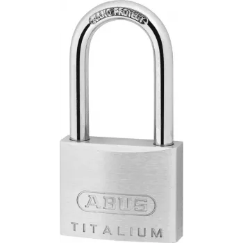 ABUS 64TI/40HB40 KD Titalium hänglås, lika låsning, hög bygel, säkerhetsnivå 5