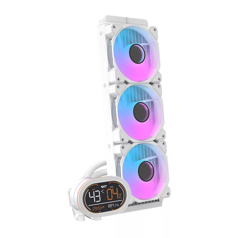 Darkflash DH360D CPU-vattenkylning, vit