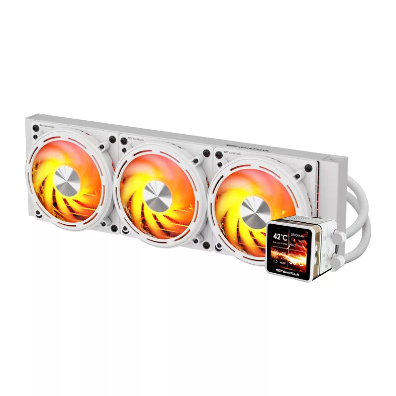 Darkflash DE360 CPU-vattenkylning, vit