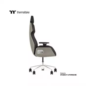 Thermaltake ARGENT E700 Ice Grey Metallic Alcantara Leather gamingstol