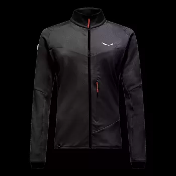 Salewa Sella Crevasse dam fleecejacka svart