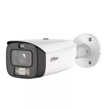 DAHUA IPC-HFW3849T1-ZAS-PV-2712-PRO 8MP IP-bulletkamera med aktiv avskräckning, motoriserat varifokalobjektiv och fullfärgsnattseende