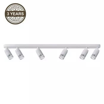 Alveo taklampa 6xGU10 ML0307 vit