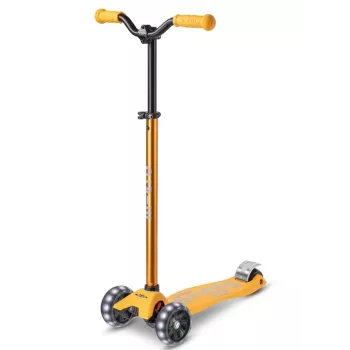 Micro Maxi Deluxe PRO LED sparkcykel Sunburst Yellow