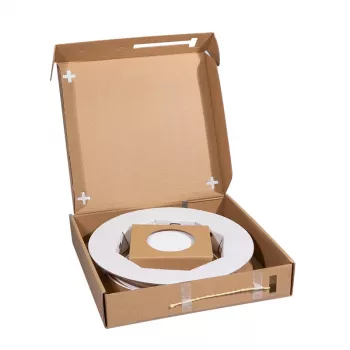 LOGILINK FTTH uttagsdosa - 2 x SC/APC simplexkopplingar - med 50 m anslutningskabel