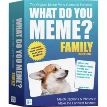 JUST PLAY What Do You Meme? Family Edition partyspel med kort