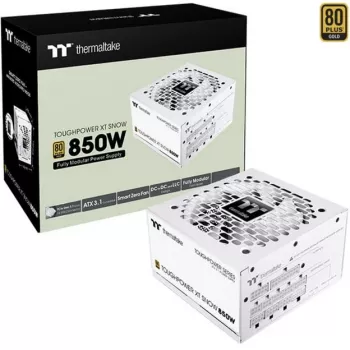 Thermaltake Toughpower XT Snow 850W ATX 3.1 80 PLUS Gold fullt modulär nätaggregat