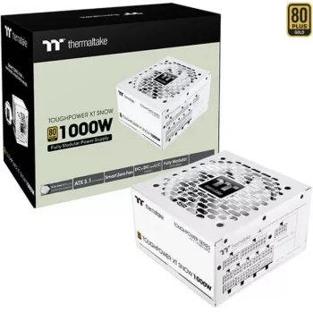 Thermaltake Toughpower XT Snow 1000W ATX 3.1 80 PLUS Gold fullt modulär nätaggregat