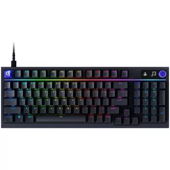 Logitech G316 X 98 gamingtangentbord, ungersk layout, svart, trådbundet, Lightsync RGB