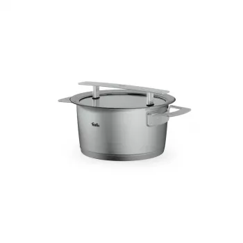 Fissler Phi Collection kastrull med glaslock 20 cm, 3,2 liter