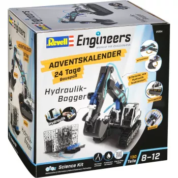 Revell adventskalender hydraulgrävmaskin att bygga själv