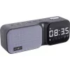 Reflexion CLR24BT radioväckarklocka med Bluetooth, FM PLL-tuner, dubbellarm, LED-display, svart