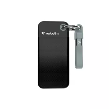 Verbatim Pocket SSD 128GB svart/grå USB 3.2 Gen 2 extern SSD-enhet