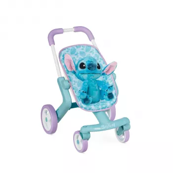 Smoby Stitch dockvagn med plyschdjur 25 cm
