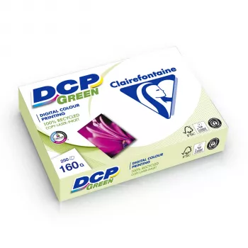 Clairefontaine DCP Green 160 g A4 returpapper 250 ark