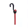 Master Lock 3020EURDAT bungee twin wire hook bagagerem - 0,6 m - 40 kg - röd - 2 st