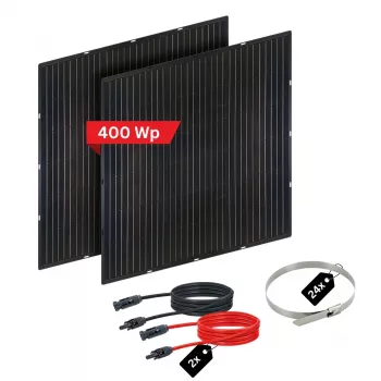 Schwaiger Slim 2x solmodul inkl. 1,6 m kabel (SOPA5400)