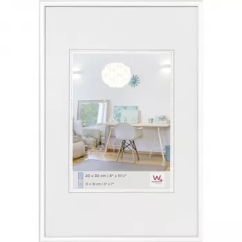 Walther Design New Lifestyle 20x30 bildram plast vit 13x18 cm