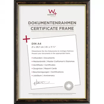 WALTHER Smell DIN A4 plastmapp valnöt JD130N
