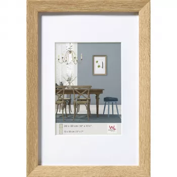 Walther Fiorito Light Oak 20x30 träbildram med passepartout EF030E