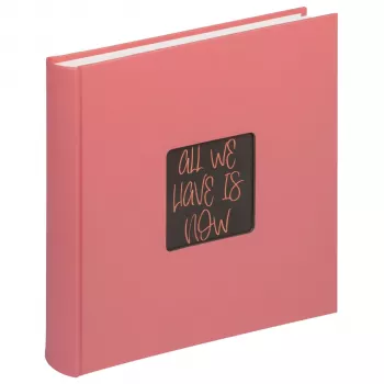 Walther Fun Living Coral 30x30 fotoalbum med 100 sidor FA-208-LC