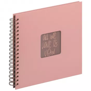 Walther Fun Peach Fuzz 26x25 fotoalbum med 40 sidor SA-108-PF