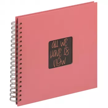 Walther Fun Living Coral 26x25 fotoalbum med 40 sidor SA-108-LC