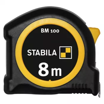 STABILA BM 100 8 m (cm) fickmåttband ABS