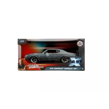 Jada Toys Fast & Furious 1970 Chevrolet Chevelle SS 1:24 die-cast modellbil - gunmetal grey