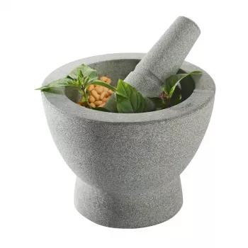 GEFU CRUNCHY Granit Mortel och Stöt Set - 2 delar
