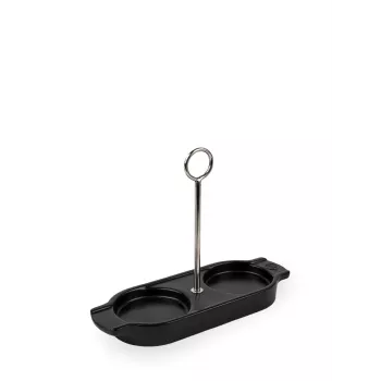 Peugeot Linea keramisk kvarn droppbricka satin black 18 cm