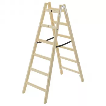 Hailo H40 StandardLine 2x6 trä dubbelsidig trappstege