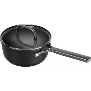 ZWILLING Milano kastrull med glaslock 18 cm, svart (1035051)