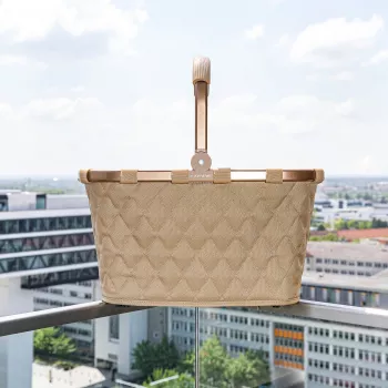 Reisenthel Carrybag Frame Rhombus ginger, aluminiumram, 22 l (BK6046)