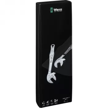 Wera 6004 Joker 2 set självjusterande gaffelnyckelset (2 delar)