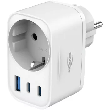 ANSMANN USB-laddare HS330 30W 2xUSB-C/USB/30W