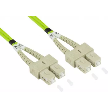 GoodConnections LW-802SC5 fiberoptisk patchkabel 2 m LSZH OM5 SC/SC duplex grön