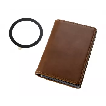 TROIKA 2-i-1 plånbok SHERLOCK HOME BROWN (WAL45/BR)