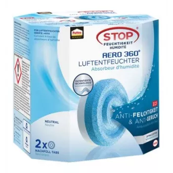 Pattex 9H PLAN2 avfuktarpåfyllning 2 x 450 g för AERO 360°-system