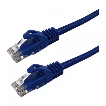 Grafenthal patchkabel Cat6a U/UTP CU LSZH 0,25 m blå
