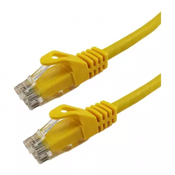 Grafenthal patchkabel Cat6a U/UTP CU LSZH 0,25 m gul