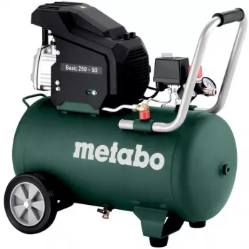 Metabo Basic 250-50 kompressor 230V 50L 8bar 110L/min oljesmord