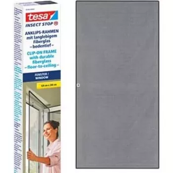 Tesa Insect Stop Clip On 55360 golv till tak 2,4x1,2m antracit