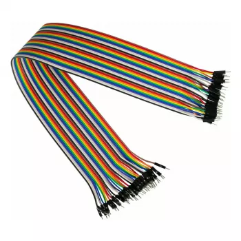 Kabelmeister jumper wire 40-pin, separerbara ledningar för Arduino, Raspberry Pi m.m., hane-till-hane