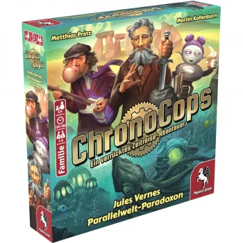 Pegasus Spiele ChronoCops - Jules Vernes parallella världsparadox