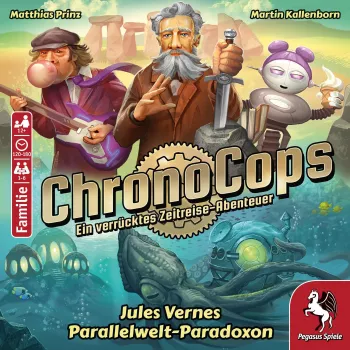 Pegasus Spiele ChronoCops - Jules Vernes parallella världsparadox