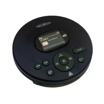 Reflexion PCD540DAB/BK portabel CD-spelare med DAB+ radio, MP3-uppspelning, svart
