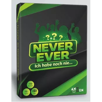 ANZEN NEVER EVER - Ich hab noch nie partyspel
