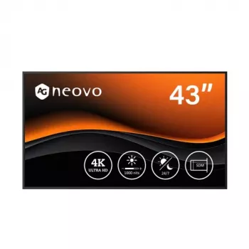 AG NEOVO PD-4302 43 inch 4K UHD IPS professionell skärm med SDM-plats